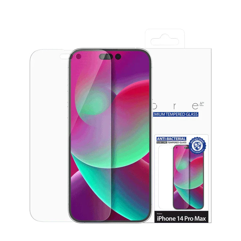 Araree Subcore Screen Protector Glass For iPhone 14 Pro Max - Clear - Tashqila Araree Subcore Screen Protector Glass For iPhone 14 Pro Max - Clear - Tashqila
